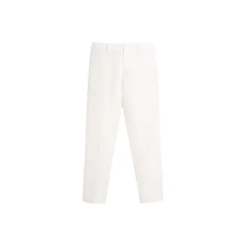 ZARA Suit Trousers Men White