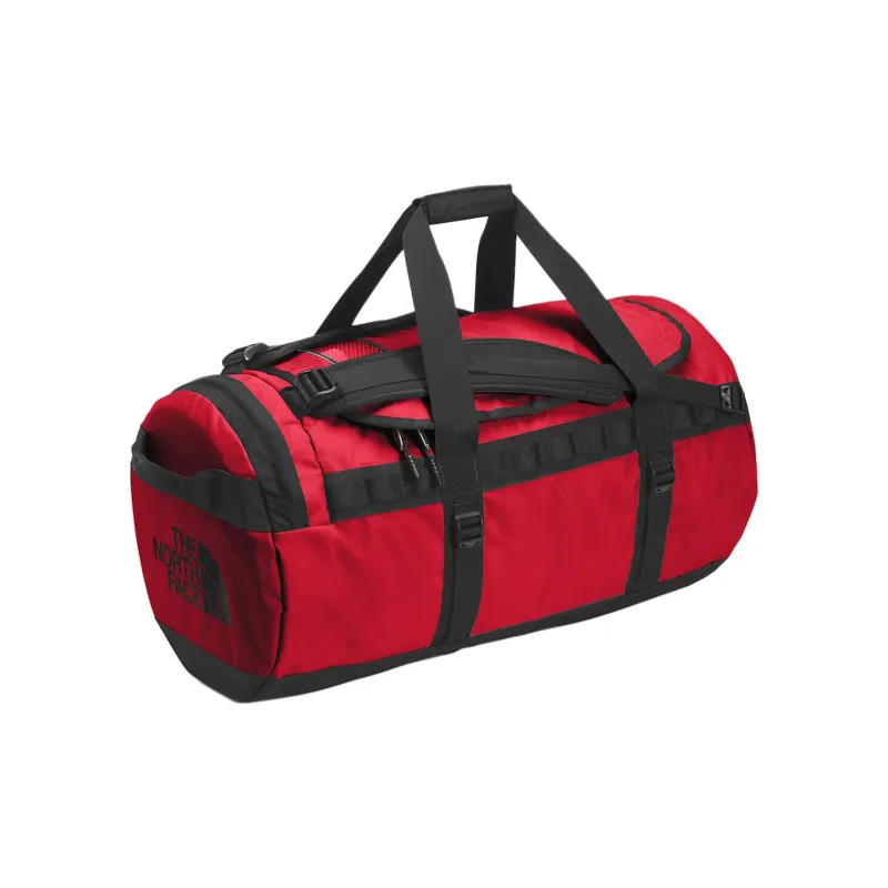 THE NORTH FACE Recycled Polyester Travel Bag 71L Unisex Red & Black-1
