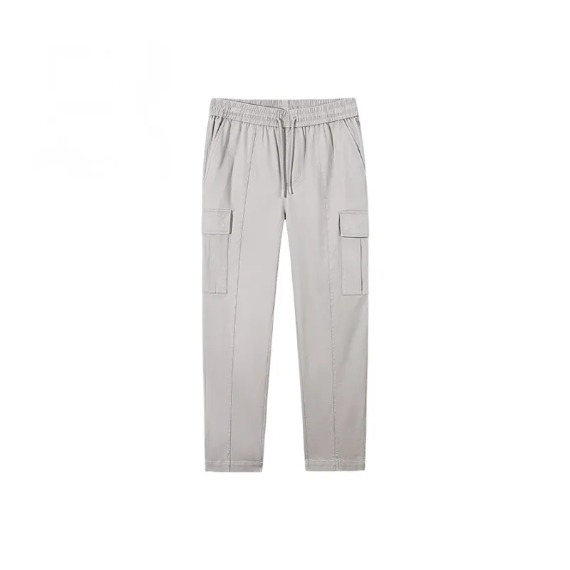 CHAOJIANTA Casual Pants Men's Durable Gray-0