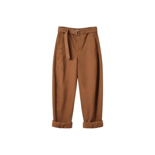 Lemaire Cigar Heavy Gd Denim Twisted Belted Pants