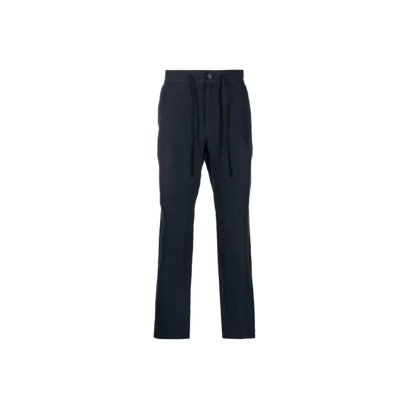 VINCE Drawstring waist Four pocket Straight leg Trousers-0