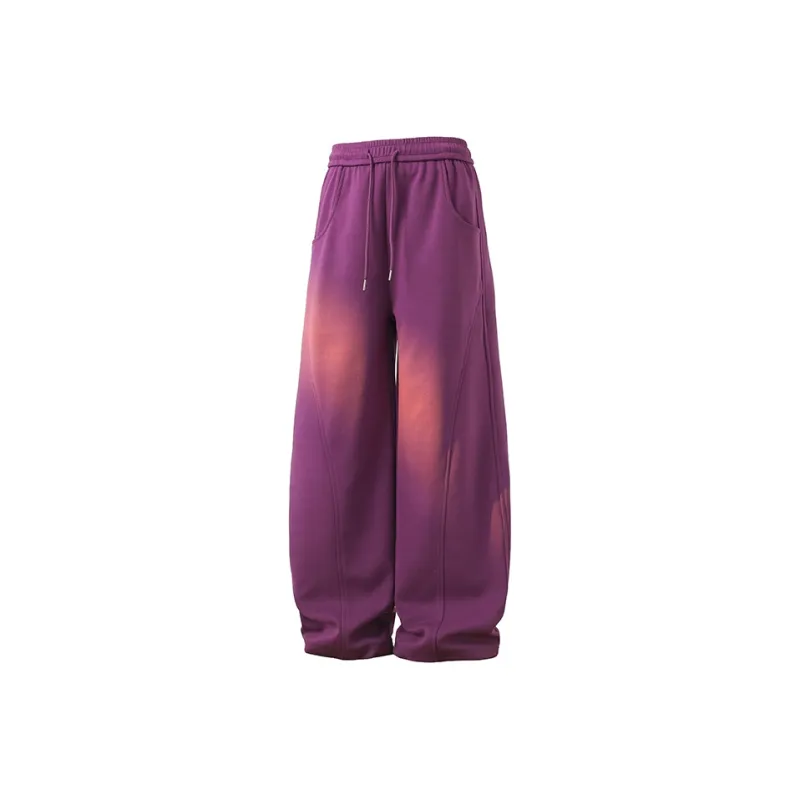 ELCORO Casual Pants Unisex Dark Gray-8
