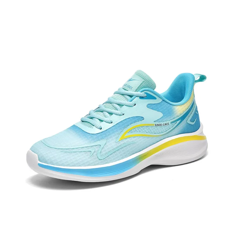 Binary Cushioning, Lightweight, Breathable, Slip Resistant Low Top Running Shoes Men's Citrus Fruit Green-1