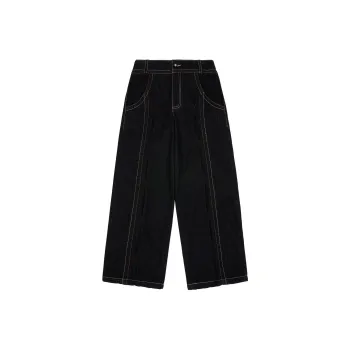 ADER ERROR FW24 Jeans Unisex Black