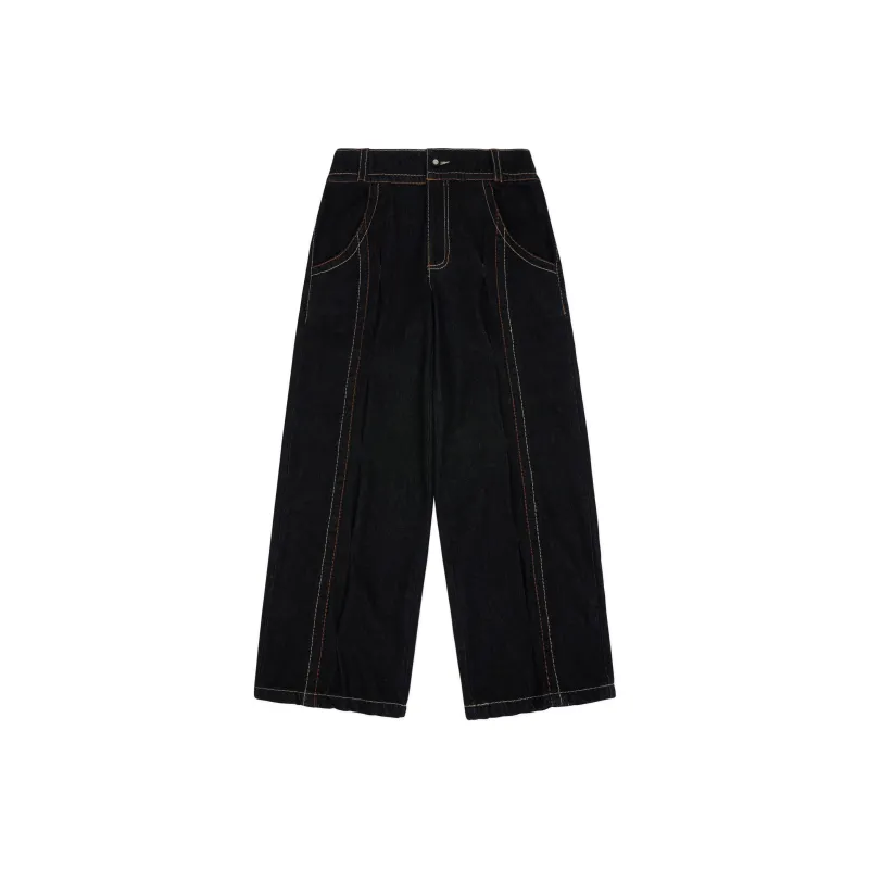 ADER ERROR FW24 Jeans Unisex Black-0