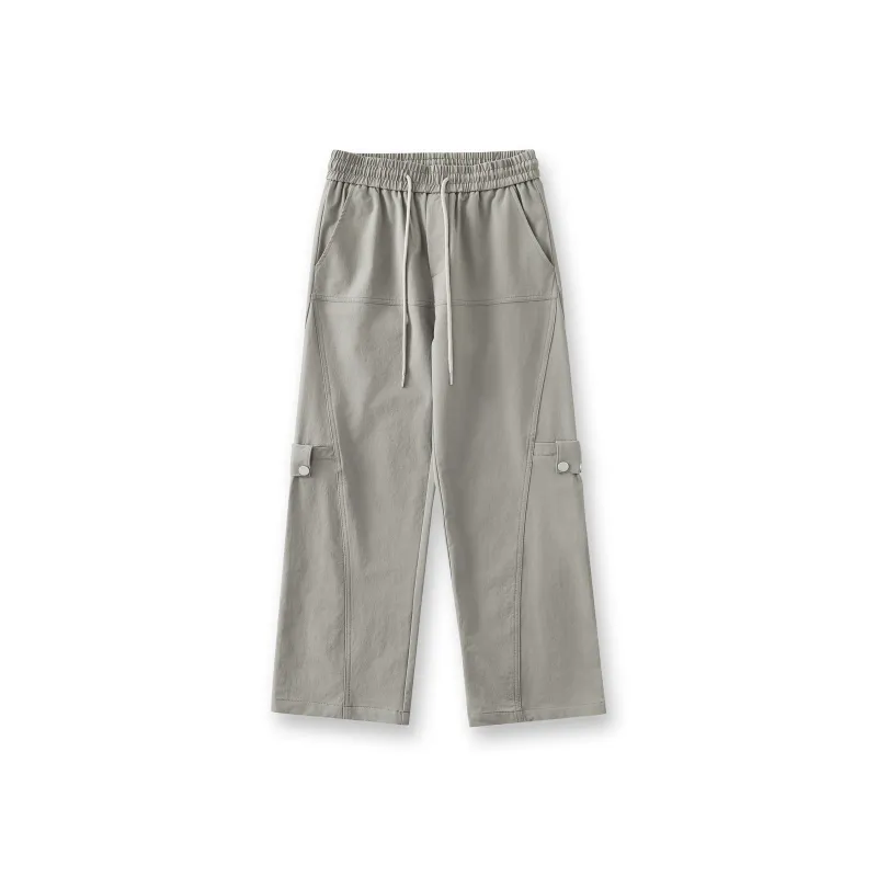 WOOD SOON Casual Pants Unisex-14