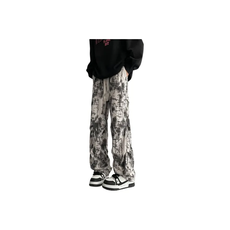 HOKLV Casual Pants Unisex-17