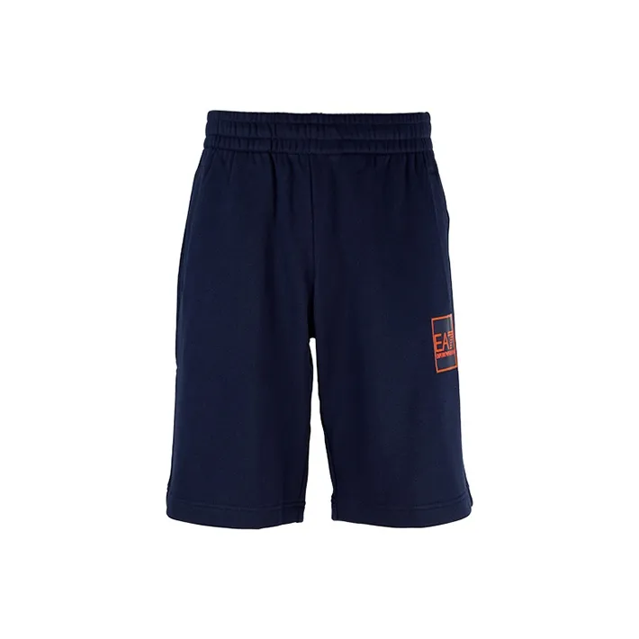 EMPORIO ARMANI EA7 SS22 Casual Shorts Men's Dark Blue-0