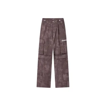 Kawasaki Casual Pants Unisex Burgundy