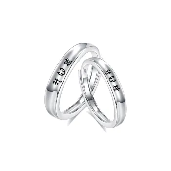 ALIEN BANG S925 Silver Rings Unisex