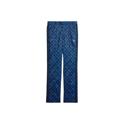 Adidas Originals x Wales Bonner TARTANTP Casual Pants Men's Blue
