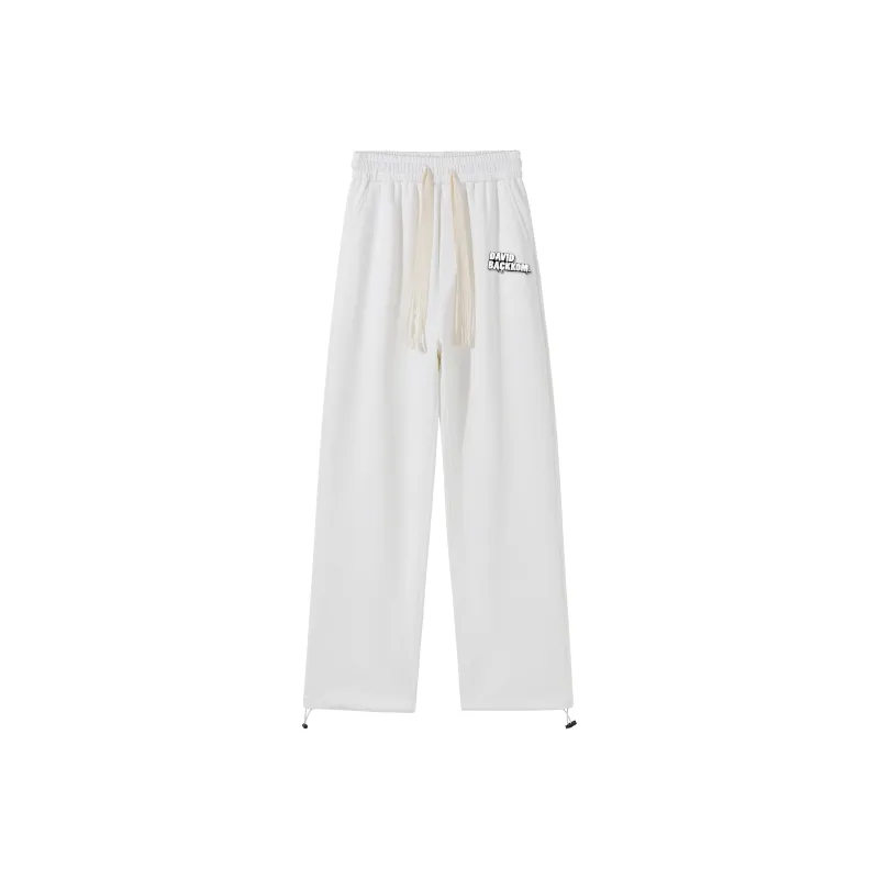 David Bakken Casual Pants Unisex Black-16