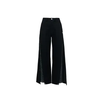 455EMBLE Jeans Unisex Black