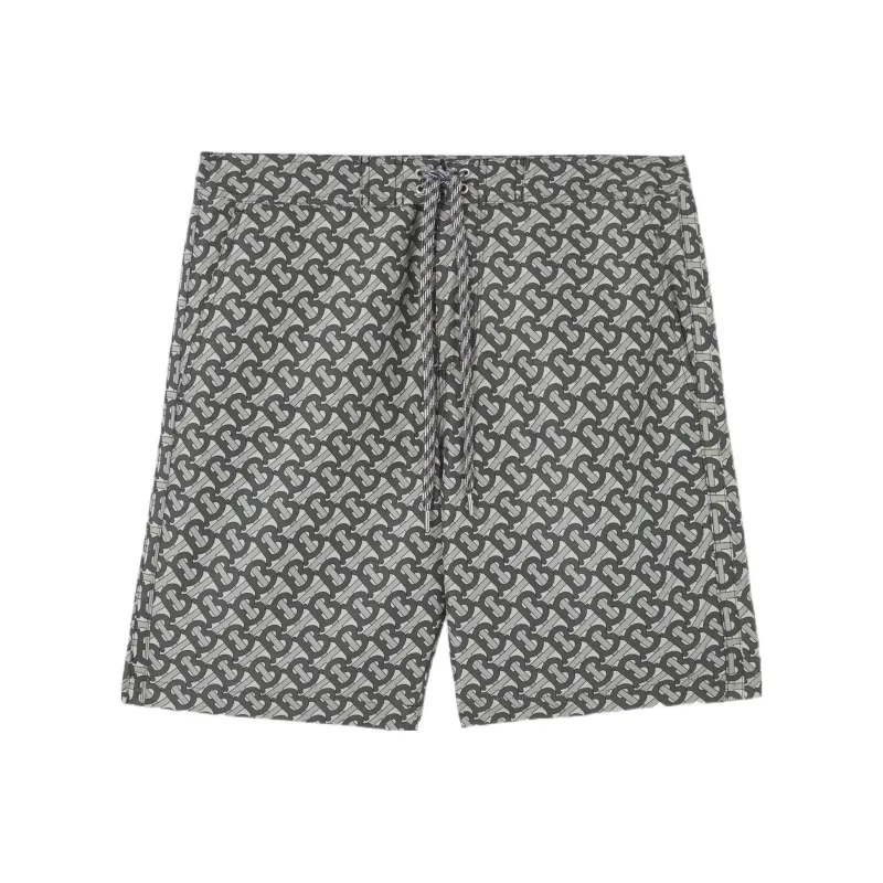 Burberry Casual Shorts Men Gray-0