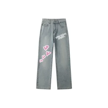 AFTER SCHOOL SPECIAL Jeans Unisex Light Blue