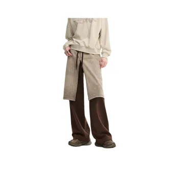 Organic Emotion Casual Pants Unisex Brown