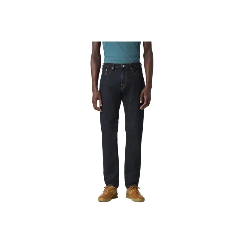 Paul Smith Tapered Fit Crosshatch Stretch Jeans-0