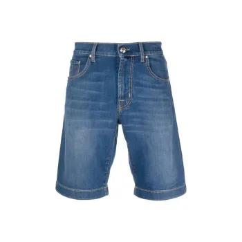 JACOB COHEN Denim Shorts Men Blue