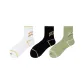 [3 Pack]Green/Yellow/Black