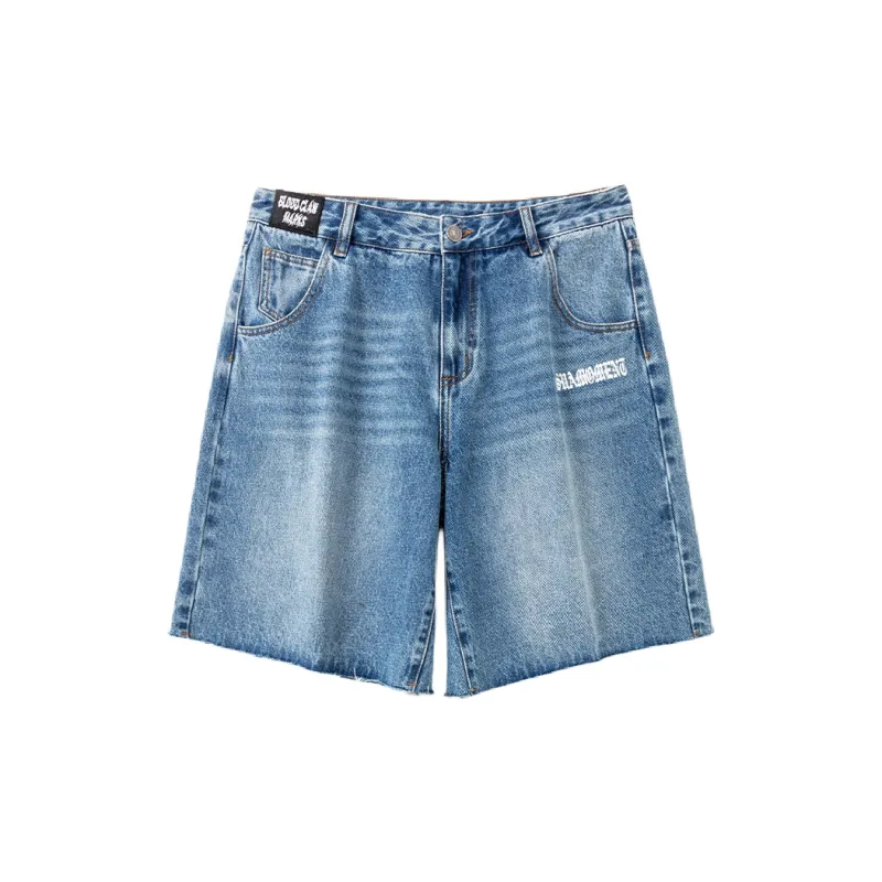 Suamoment Denim Shorts Unisex-0