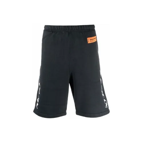 HERON PRESTON Casual Shorts Men Black