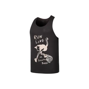 Saucony Tank Tops Unisex Black