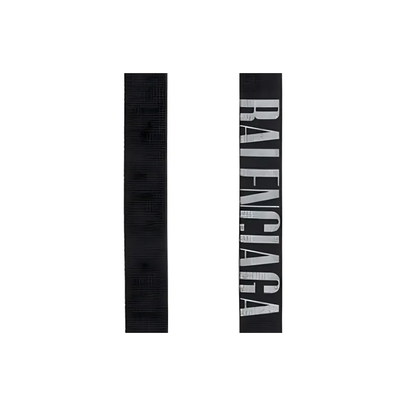 Balenciaga Fabric Shoulder Strap Bag Accessory Unisex Black & White-2