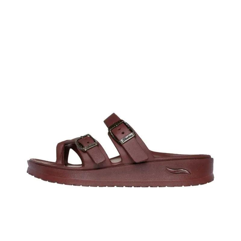 Skechers Arch Fit Cali Breeze 2.0 Cushioning Slide Slippers Women's Umber-0