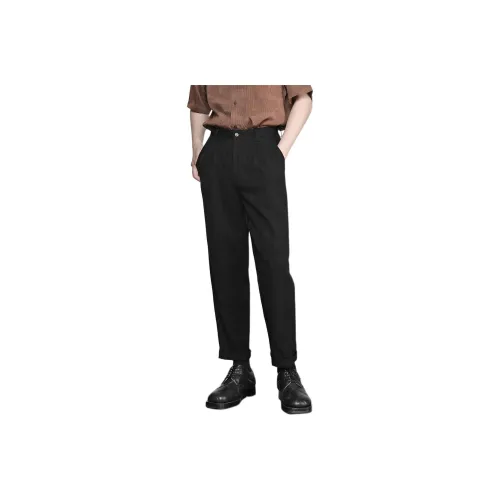 RAYSHOW Suit Trouser Men's Black