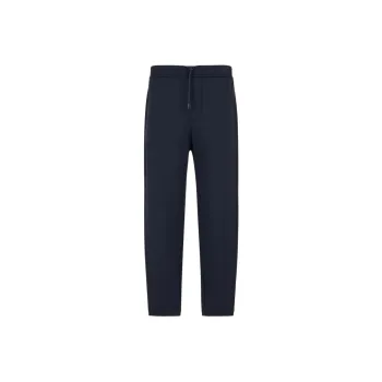 EMPORIO ARMANI Straight Leg Drawstring Track Trousers