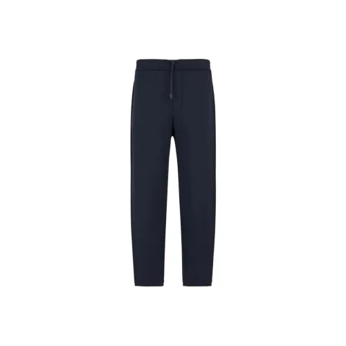 EMPORIO ARMANI Straight Leg Drawstring Track Trousers