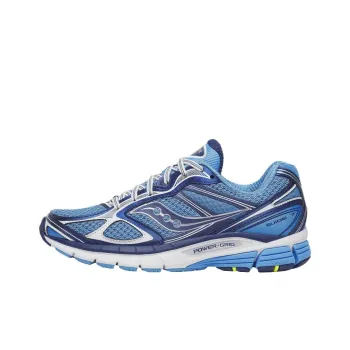 Saucony Anti Slip Wear Resistant Low Top Running Shoes Men's Blue