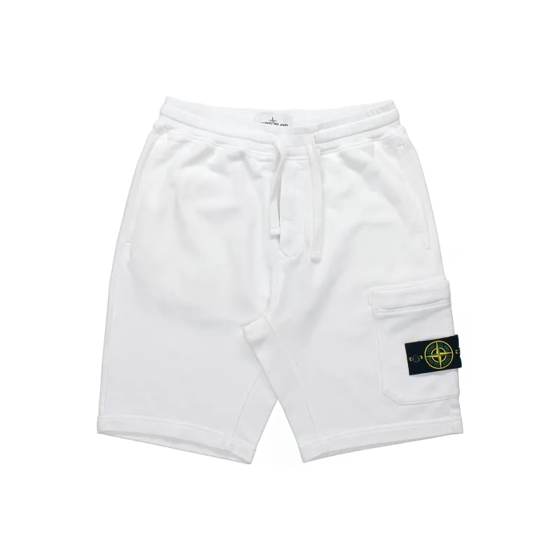 STONE ISLAND Casual Shorts Men's White-0