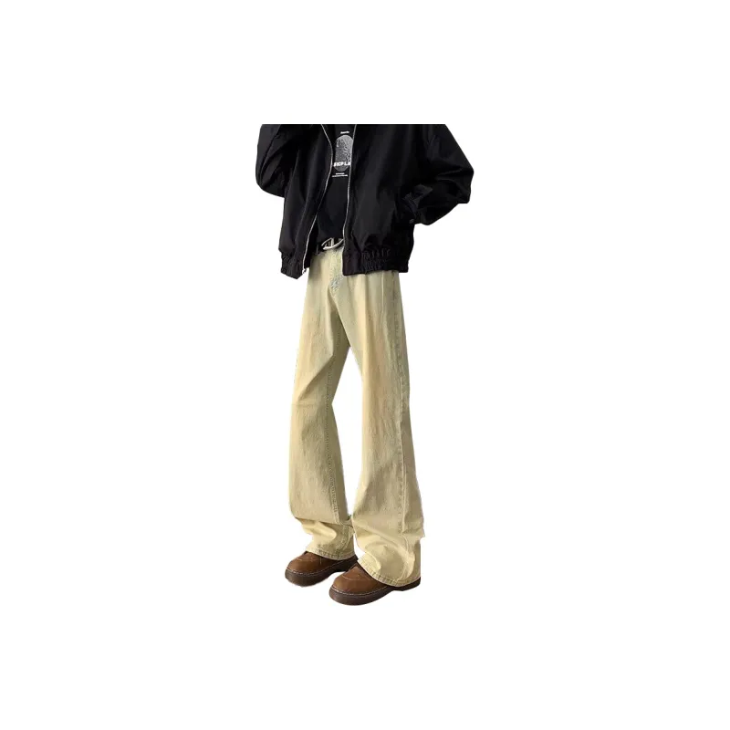 DOENU Jeans Unisex Black Gray Color-8