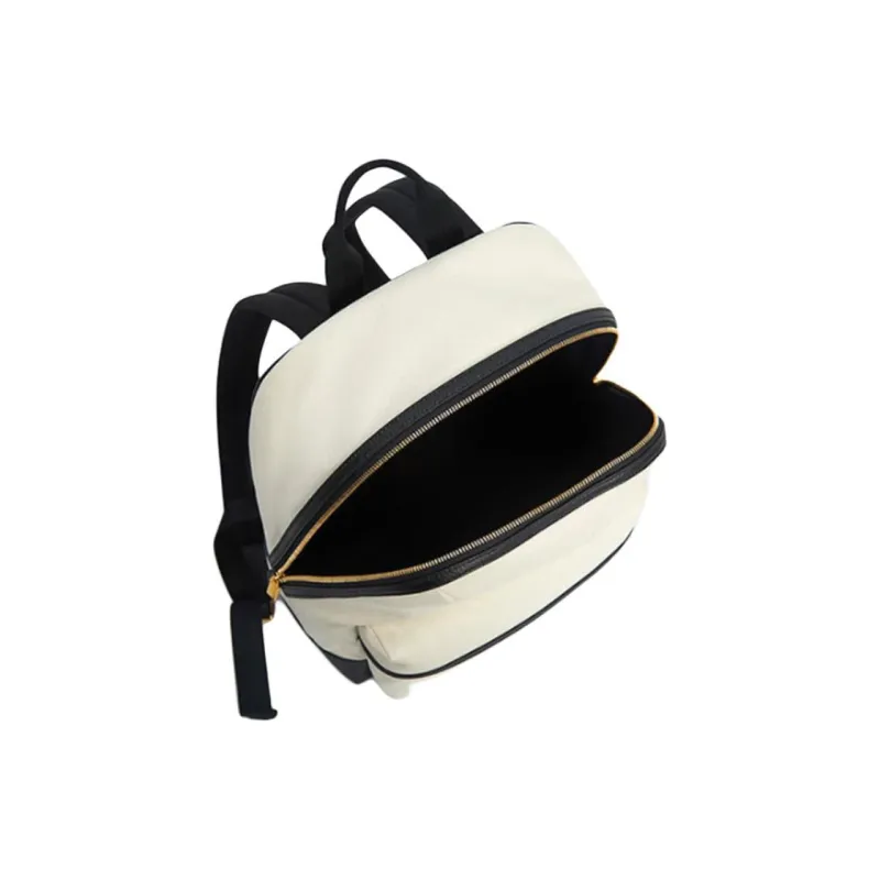 BALLY Cow Leather Backpack Unisex White-5