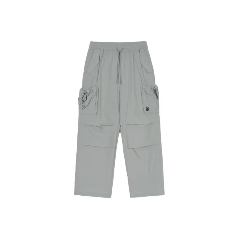 MLB Basic New York YankeesGofcore Cargo Pants Unisex Light Gray-0