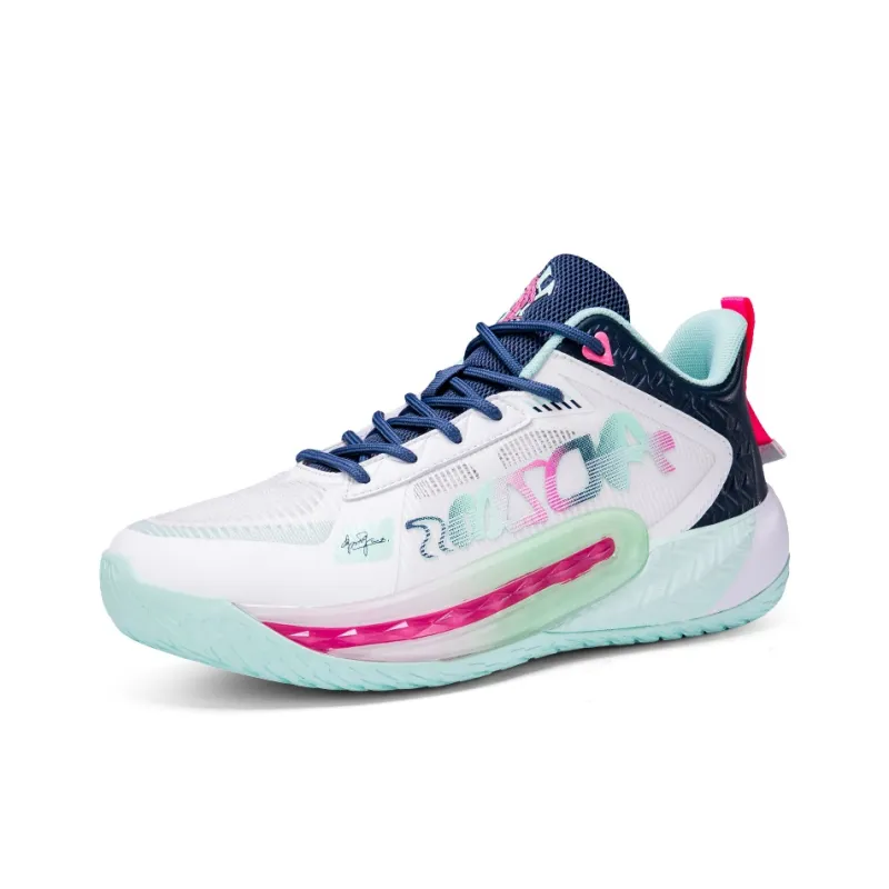 ANDE JAMES Cushioning Slip Resistant Grip Mid Top Basketball Shoes Unisex-1