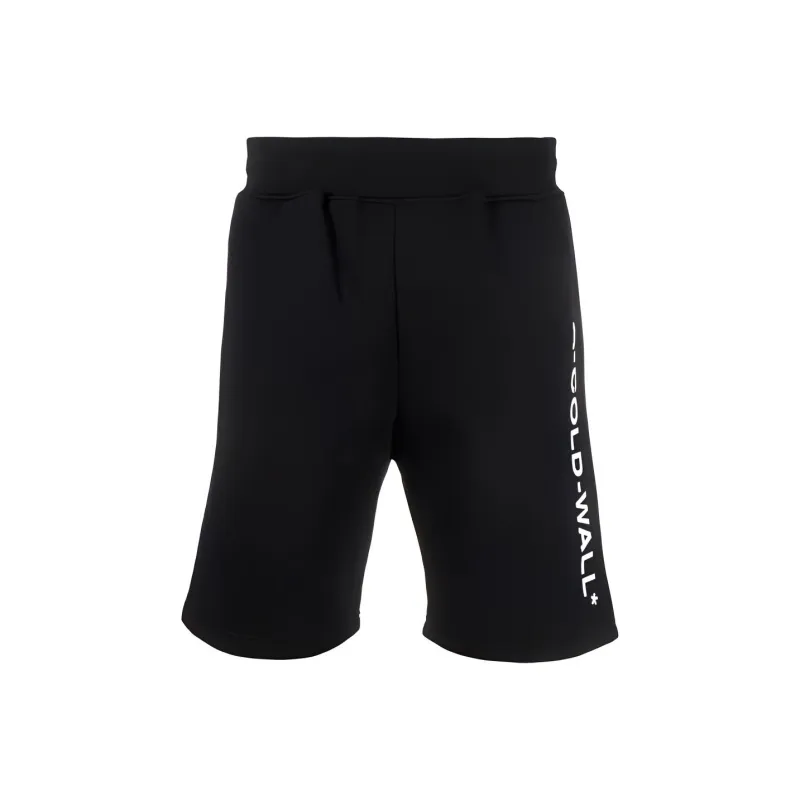 A COLD WALL* Logo Printed Straight Leg Shorts-0