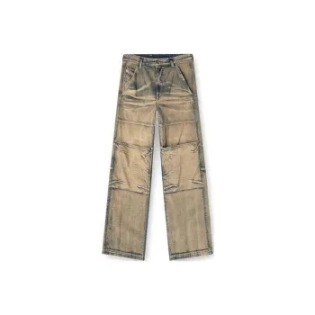 DIESEL Jeans Unisex Beige Yellow
