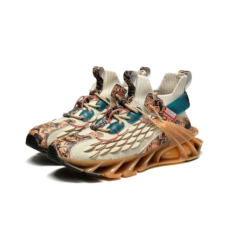 OFFER AITR Cushioning, Slip Resistant, And Abrasion Resistant Low Top Casual Shoes Men's-14