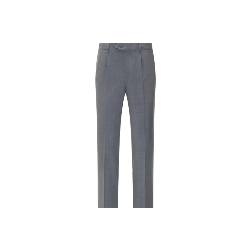 LANBAO Suit Trouser Men's Medium Gray-0