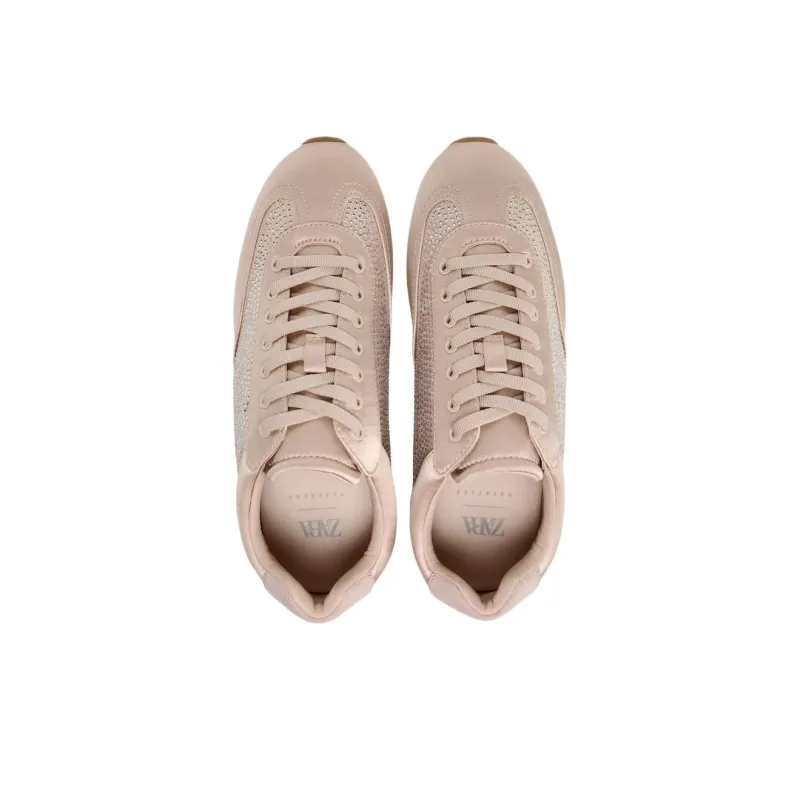 ZARA Low Top Casual Shoes Women's Pink-2