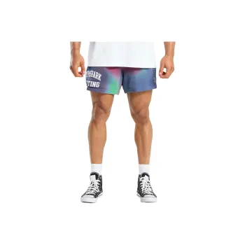 GYMSHARK PRINTED LIFTING MESH 5' SHORTS Casual Shorts Men's Purple