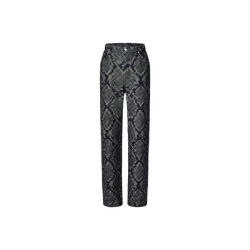 LOUIS VUITTON Graphic Denim Skate Pants