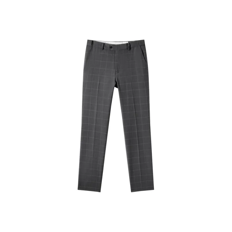 GXG Suit Trouser Men's Gray Plaid-0