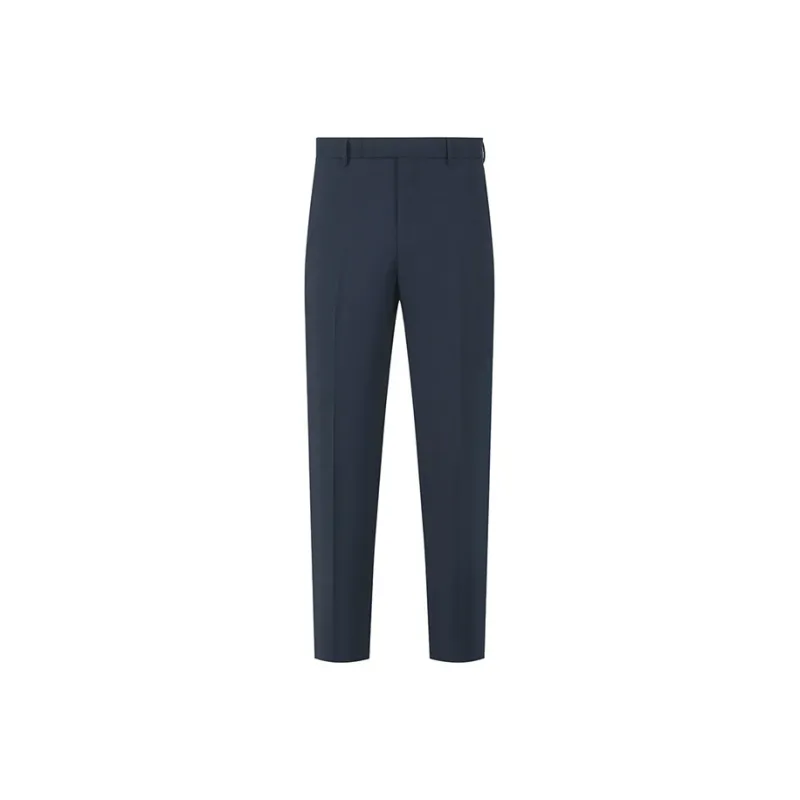 Zegna Suit Trouser Men's Dark Blue-0