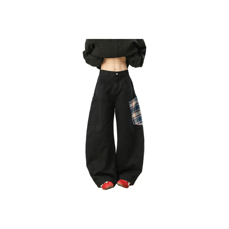 HOKLV Jeans Unisex-8