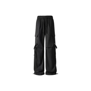 DJ.SPIRIT Casual Pants Unisex Black