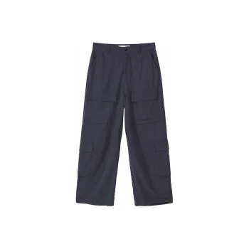 YOSHIYOYI Cargo Pants Men's Navy Blue