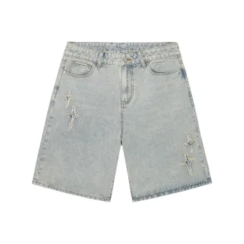 ICONS Lab Denim Shorts Unisex